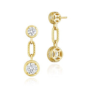 Diamond Drop Earring