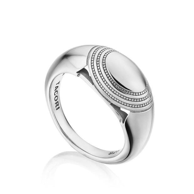 Silver Domed Ring