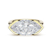 Marquise Solitaire Engagement Ring