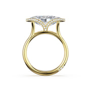 Marquise Solitaire Engagement Ring