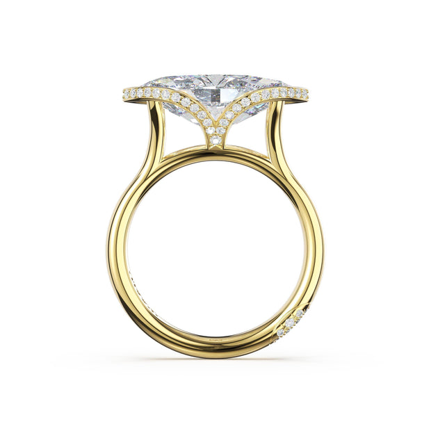 Marquise Solitaire Engagement Ring