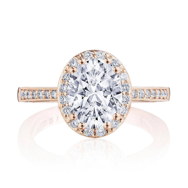 Oval Bloom Engagement Ring