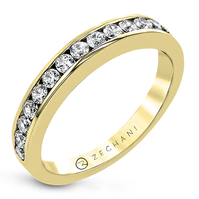 ZR18 Anniversary Ring in 14k Gold with Diamonds