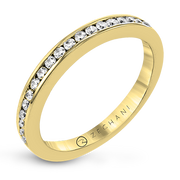 ZR17 Anniversary Ring in 14k Gold with Diamonds