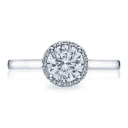 Round Bloom Engagement Ring