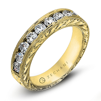 ZR279 Engagement Ring in 14k Gold with Diamonds