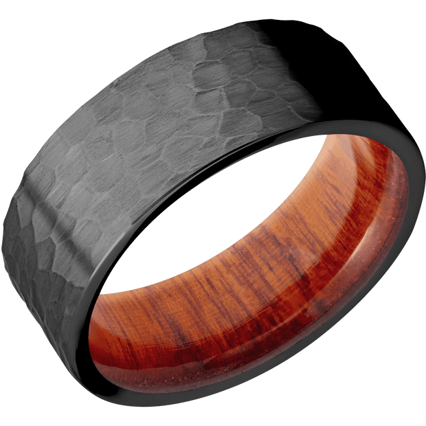 Zirconium + Hammer Finish + Pernambuco