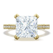 Princess Solitaire Engagement Ring