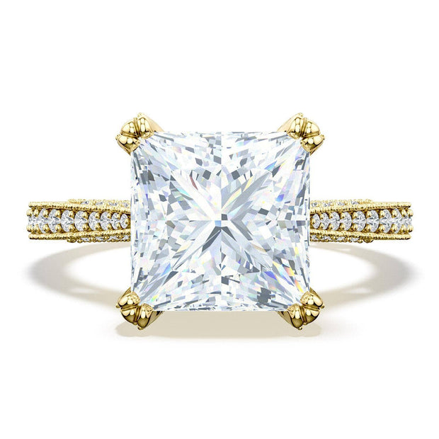 Princess Solitaire Engagement Ring