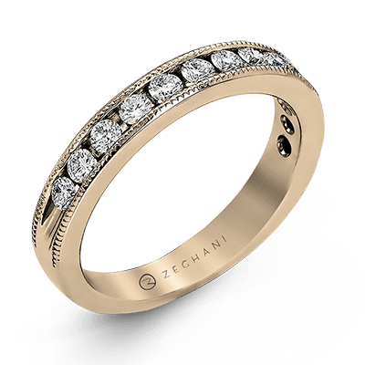 ZR45 Anniversary Ring in 14k Gold with Diamonds