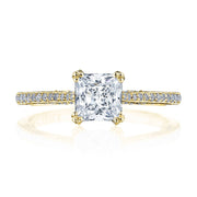 Princess Solitaire Engagement Ring