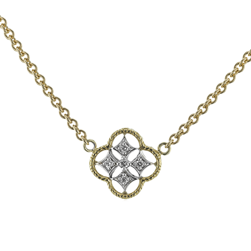 Pendant in 18k Gold with Diamonds