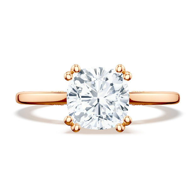 Cushion Solitaire Engagement Ring