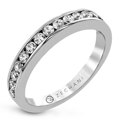 ZR18 Anniversary Ring in 14k Gold with Diamonds