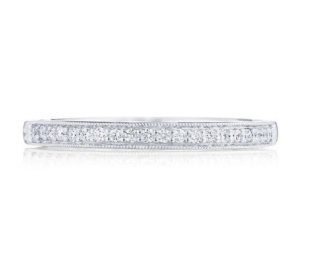 Tacori Coastal Crescent Pavé Diamond Wedding Band