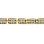 Canadian Diamond Bracelet in Yellow Gold