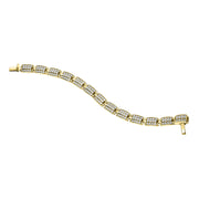 Canadian Diamond Bracelet in Yellow Gold
