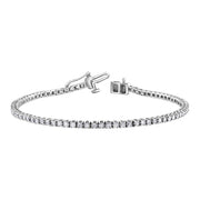 Classic Canadian Diamond Tennis Bracelet