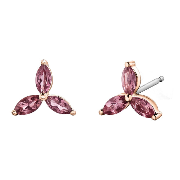 Gemstone Stud Earrings