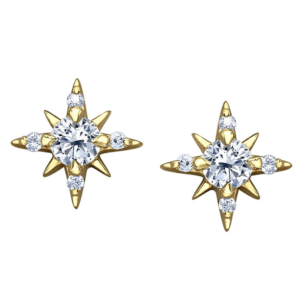 North Star Canadian Diamond Earrings
