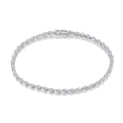 Tacori Stilla Pear Diamond Tennis Bracelet