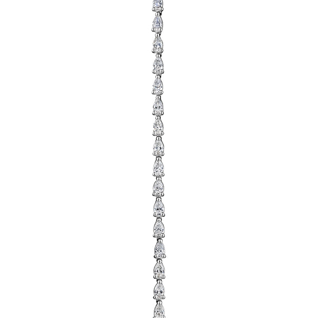 Tacori Stilla Pear Diamond Tennis Bracelet