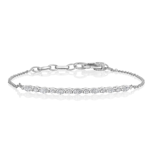 TACORI Stilla Marquise and Round Diamond Bracelet