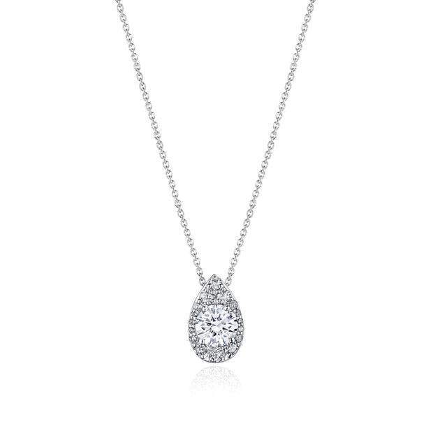 Tacori Pear Bloom Diamond Pendant