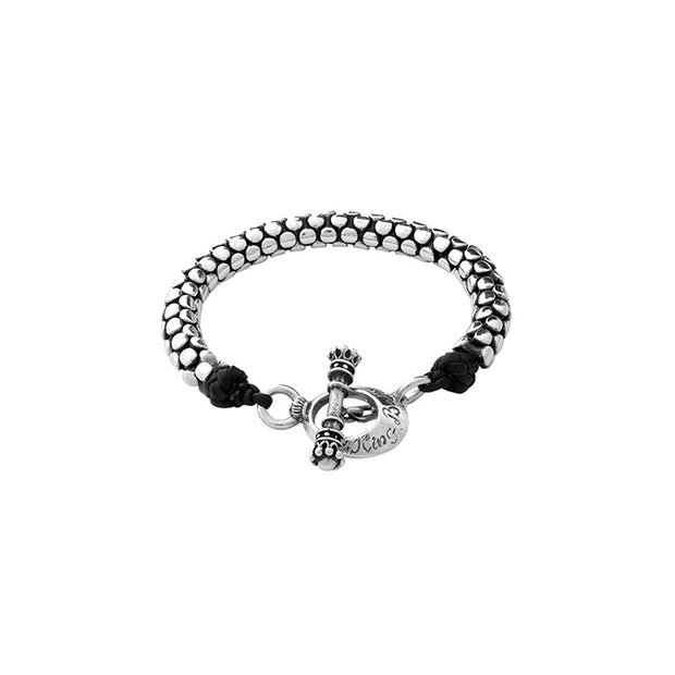 Silver Snake Link Bracelet