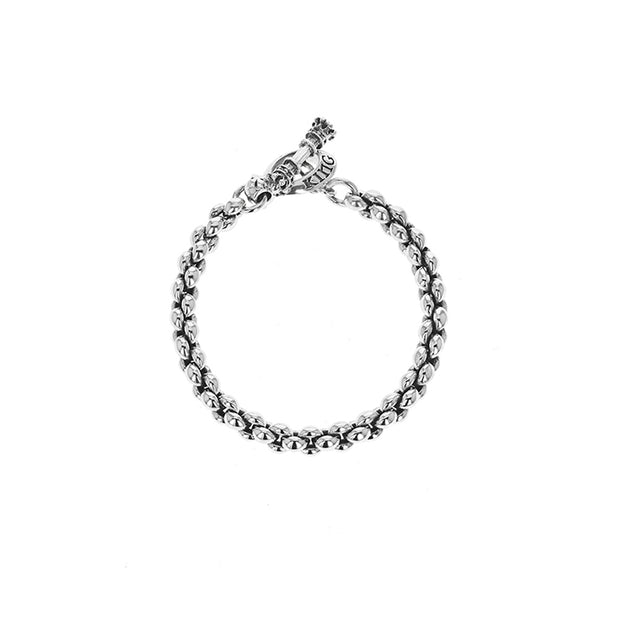 Men's Silver Infinity Link Bracelet