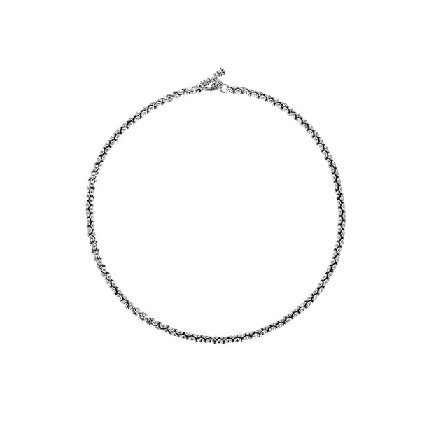 Men's Silver Infinity Link Necklace