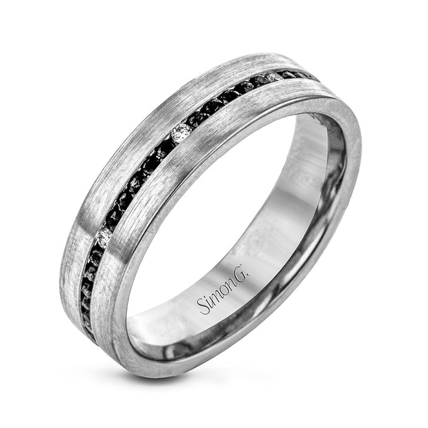 Simon G Black Diamond Men's Ring