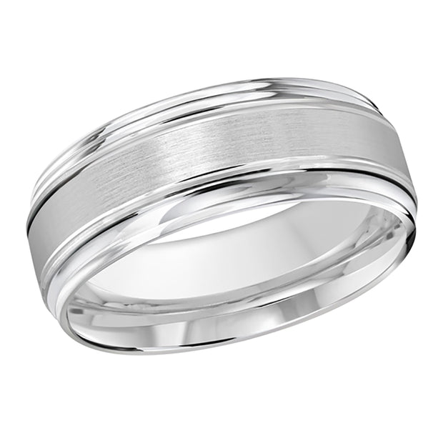 Men's Beveled Wedding Band