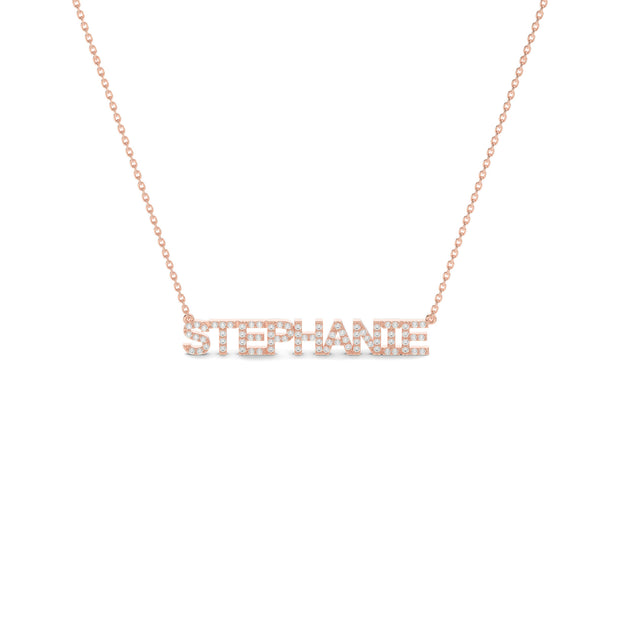 Personalized Name Pendant