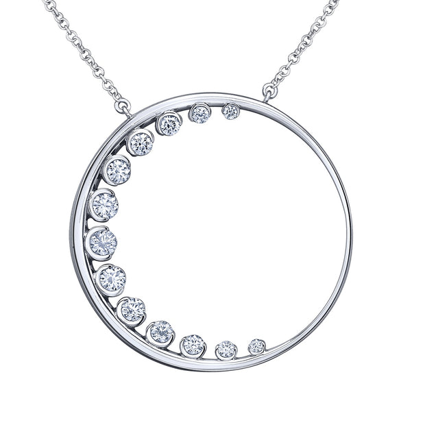 Canadian Diamond Luna Necklace