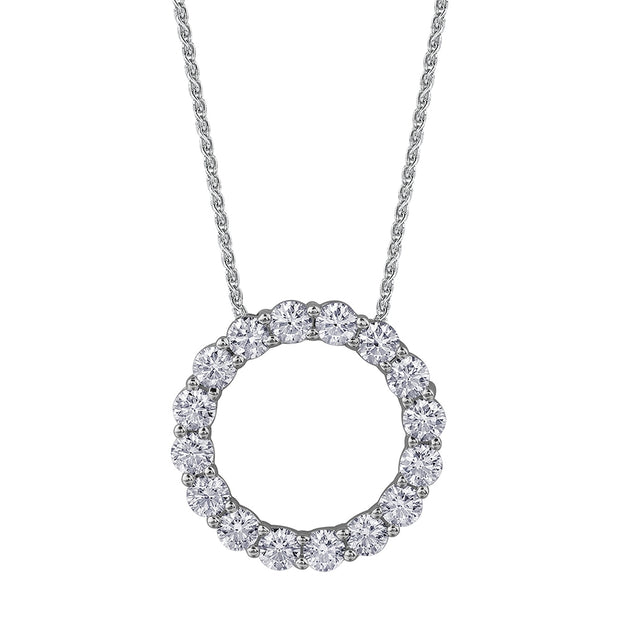 Collier de diamants canadiens Circle of Love