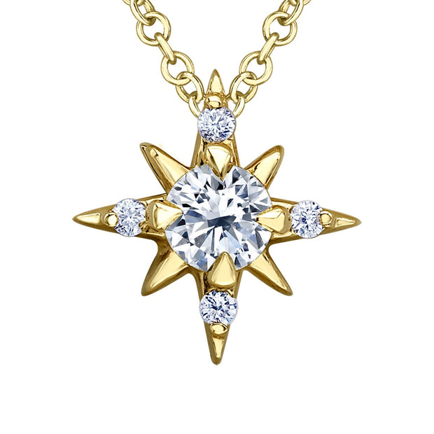 North Star Canadian Diamond Pendant