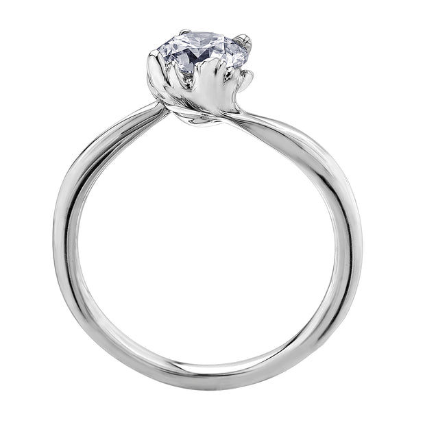 Autumn White Canadian Diamond Solitaire Ring