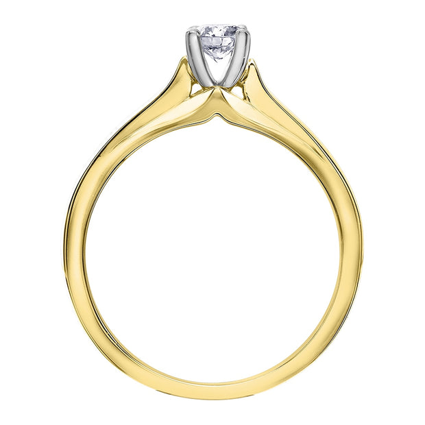 Canadian Diamond Solitaire Ring