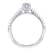 Eternal Flames Round Canadian Diamond Ring