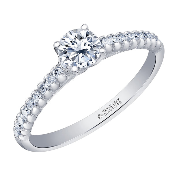 Eternal Flames Round Canadian Diamond Ring