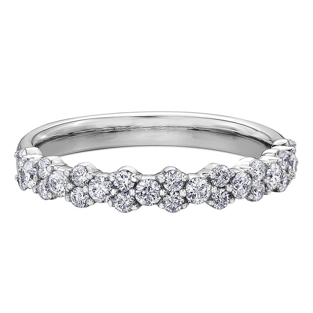 Eternal Flames Diamond Wedding Band