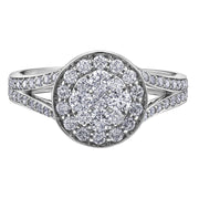  Bague de fiançailles en diamant canadien Estoria
