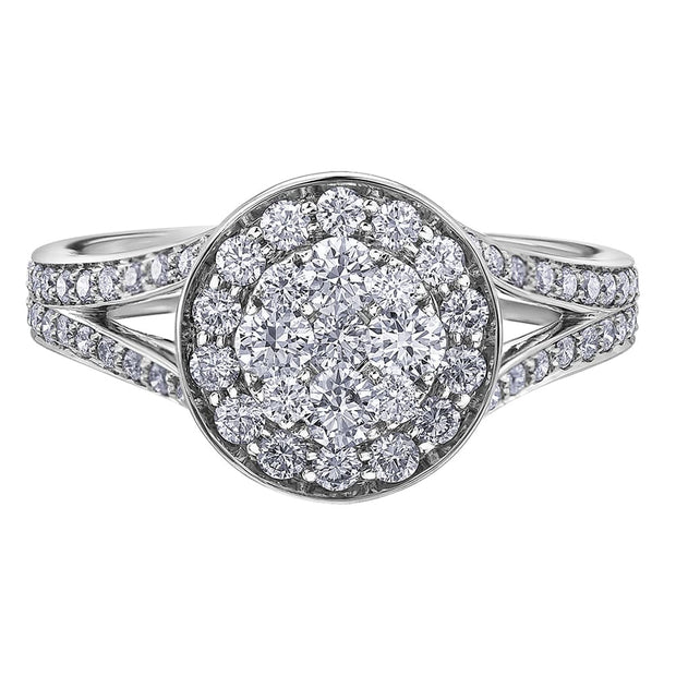  Bague de fiançailles en diamant canadien Estoria