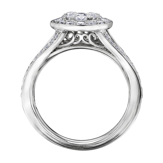  Bague de fiançailles en diamant canadien Estoria