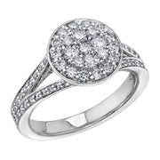 Bague de fiançailles en diamant canadien Estoria