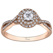 Round Canadian Diamond Ring