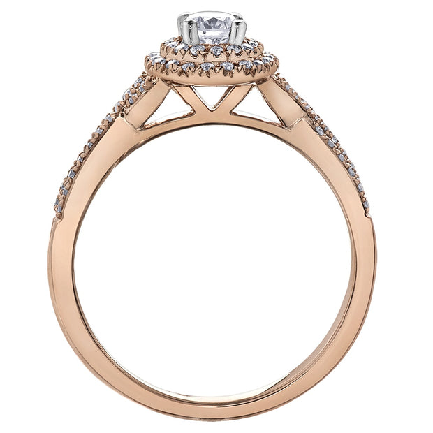 Round Canadian Diamond Ring