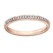 Diamond Half-Eternity Wedding Band