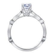 Oval Cut Canadian Diamond Engagement Ring